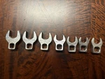 Craftsman 3/8 Drive Metric Crowfoot Socket Wrench 7PC(11-18MM) No 10 Or 15 -vv. Fixed Price $59.99.