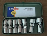 Hdc Homier 3/8" Drive Sae Universal Joint Set - 7 + Box Taiwan. Fixed Price $19.99.