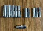 10 Stanley Deep Sockets 3/8" & 1/4" Drive Plus Universal Joint. Fixed Price $25.00.