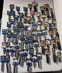 New Lot 61PC Mechanics Sockets Husky Craftsman Diehard Teq 3/8 1/2 Drive. Fixed Price $165.00.