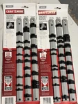 2 New Sets Craftsman Metric Socket Racks. Fixed Price $40.00.