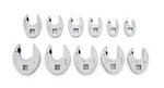 New Gearwrench 11PC Sae Ratcheting Crowfoot Sets 3/8" To 1" #89118. Fixed Price $167.39.