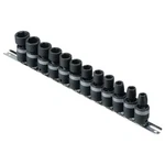 Genius Tools Piece 3/8" Dr. Metric Swivel Impact Socket Set TG-312M. Fixed Price $142.27.