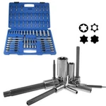 60 Piece Star Tamper Proof Tork Torx Long Socket Bit Set For Ratchet Wrench. Fixed Price $124.19.
