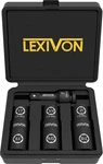 Impact Socket Set, 6 Total Lug Nut Size Innovative Flip Design Cover Mo. Fixed Price $38.96.