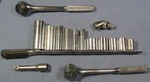 15 Piece Sparta Usa 3/8" Drive Set 2 Ratchets 11 Ext. Univ. Napa. Fixed Price $32.49.