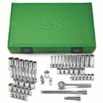 Sk Tools 91860 Socket Set 1/4" Drive Point Standard Deep Sae Metric 60PCS. Fixed Price $368.99.