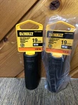 Lot Of Dewalt DWMT73950OSP 6-POINT 1/2" Drive Deep Impact Socket. Fixed Price $17.99.