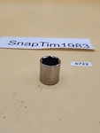 Craftsman Tools 6PT Standard 3/8" Dr. Socket G2-43549 Usa. Fixed Price $14.99.