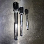 Craftsman CMMT81749 1/2 CMMT81748 3/8 CMMT81747 1/4 Pc. Chrome Ratchet Set. Fixed Price $49.99.