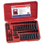 Genius Tools Piece 1/4" Dr. Metric & Sae Impact Socket Set TF-255MS. Fixed Price $159.71.