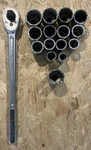 Vintage Craftsman 44804 Ratchet And Sockets See Pictures. Fixed Price $150.00.