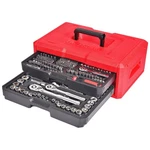 Craftsman Mechanics Tool Set, 256-PIECE Hand Socket With 2-DRAWER. Fixed Price $220.00.