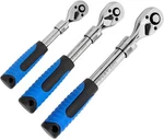 3-PIECE 1/4" 3/8" 1/2-INCH Drive 3PCS Extendable, Blue. Fixed Price $63.14.