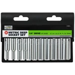 Apex Tool Group-asia 119015 Master Mechanic 1/4" Drive Deep Socket Set (10 Pcs). Fixed Price $19.53.