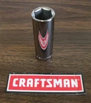 New Craftsman 3/8" Drive - Deep Sae Inch Socket Point Any Size. Fixed Price $12.95.
