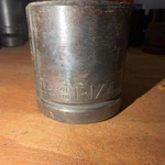 Wright 6840 3/4" Drive 1-1/4 Impact Socket Point. Fixed Price $5.00.