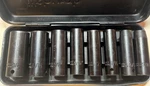 Pittsburg Heavy Duty Deep Impact Socket Set 3/8 Drive. Fixed Price $17.50.