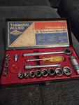 Vintage Thorsen Allied Wrench Set 1/4" & 3/8" Drive Socket 53721 Japan. Fixed Price $14.00.