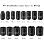 Casoman 14-PIECE 1/2 Metric Impact Socket Set. Fixed Price $46.19.
