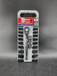 Duralast (61-105) 20PC Universal Ratchet And Socket Set. Fixed Price $29.99.
