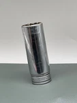 Snap-on 11/16 12-POINT Deep Chrome Socket 3/8 Drive SF221. Fixed Price $18.74.