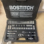 Bostitch Professional Socket, And Ratchet Set. Fixed Price $159.99.