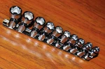 Proto 3/8" Drive 10 Piece Metric Universal Socket Set - 6 Point Usa Made J52201. Fixed Price $289.95.