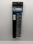 8-PIECE 1/2" Drive Standard Sae Socket Set 12 Pt, 9/16 15/16 Master Mechanic. Fixed Price $12.99.