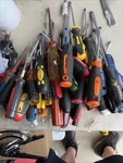 Flat Slotted Screwdrivers Of 43 Pittsburgh Hyper Tough Westward Stanley. Fixed Price $56.85.