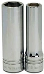 1/2" Drive Deep Sockets, 6 Point, Sae, High-polished Chrome Finish, Williams. Fixed Price $19.07.