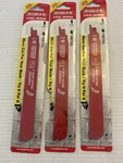 Diablo Steel Demon 14/18 Tpi Metal Reciprocating Saw Blades DS0914BFP (3). Fixed Price $14.99.