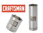 Craftsman Easy Read Socket 1/2 Or 3/8" Drive Shallow Deep Metric Mm/sae Inch. Fixed Price $8.95.