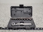 Craftsman 10-PC 6 Pt 3/8-IN Drive Sae Socket Wrench Set. Fixed Price $29.99.