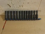 Matco Tools Usa 13PC Bdp Metric Deep Impact Socket Set - 3/8 Drive 6 Point. Fixed Price $104.99.