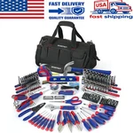 Workpro 322PCS Mechanics Tool Sets Kit 6-POINT Socket Ratchet Repair W/ Bag. Fixed Price $94.99.