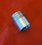 Snap-on F201 3/8" Drive 5/8" 12 Point Shallow Socket Usa Sae F10. Fixed Price $12.50.