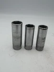 Snap-on S-191 S-201 S-221 3/8 Drive Sae Deep Sockets 6 Point Usa Vintage. Fixed Price $19.00.