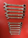 Gearwrench 12 Piece Point Ratcheting Combination Set Sae Missing 11/16. Fixed Price $75.00.