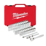 Milwaukee 48-22-9004 1/4-INCH Drive Sae And Metric Ratchet Socket Set 50PC. Fixed Price $99.97.