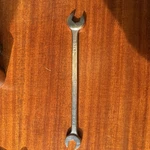Mac Open-end Wrench 9/16" X 1/2" Model DD1618 Mpn. Fixed Price $10.00.