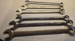 Snap-on SOEXM10 SOEXM11 SOEXM13 SOEXM14 SOEXM17 SOEXM19 Combination Wrench Set. Fixed Price $175.00.