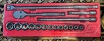 Snap-on 1/2 Drive 6-POINT Sae General Service Socket Set 317MSPC Save $$. Fixed Price $469.95.