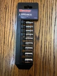 Westward Socket Set Size Range 3/16 -1/2 Sae 1/4 Drive Chrome Vanadium Steel New. Fixed Price $20.50.
