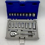 Mac Tools Expert 20-PIECE 3/8" Drive Ratchet & Socket Set W/ Hard Case (E031612). Fixed Price $79.00.