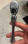 Mac Tools Usa XRC5F 3/8" Drive Chrome Flex Head Stubby Reversible Ratchet Used. Fixed Price $185.00.