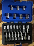 Kobalt Set 573358 1/4 And 3/8 Tamperproof Bit, Star, Ex. Fixed Price $26.00.