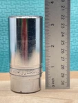 Snap-on Ls 362, 1-1/8", 3/4" Drive, 6-POINT Sae Chrome Deep Socket Vintage. Fixed Price $34.99.