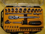 Gearwrench 41-PIECE 1/4 Bit Ratch Set. Fixed Price $50.00.