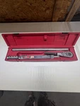 Used Snap On - TQR600B & L72T Ratchet Head Usa Original Case (22461). Fixed Price $400.00.